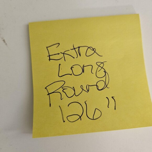 Burgundy Round Tablecloth Extra Large 126in Crushed Satin Wedding Event Decor - Picture 8 of 8